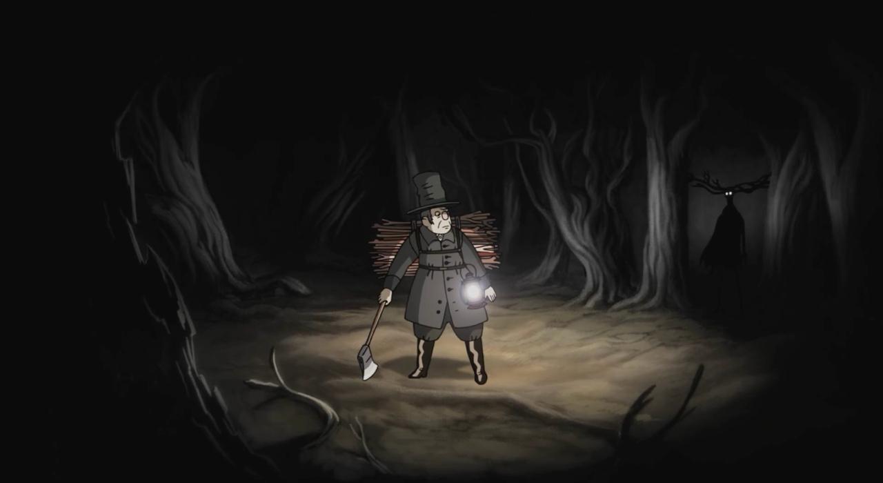 Кадр из материала к обзору «По ту сторону изгороди»